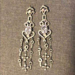 Rhinestone earrings